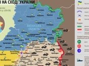 Карта АТО на востоке Украины (4 марта)