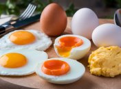 Оката яєчня, некруте яйце та інші страви