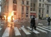 В центре Баку произошел мощный взрыв, серьезные ожоги получил один человек