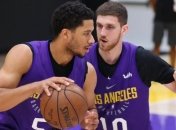 Украинец Михайлюк провел первую тренировку в клубе НБА