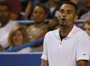 Скандальный Кирьос оштрафован за свои выходки на корте