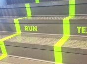 В университете Америки нанесли разметку для пользователей смартфонов