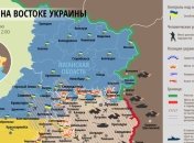 Карта АТО на востоке Украины (9 февраля)