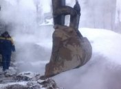 В Харькове используют для обогрева воздушные тепловые пушки