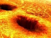 В самом центре Солнца образовалось пятно 