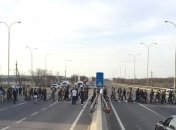 Активисты перекрыли трассу Киев-Одесса 