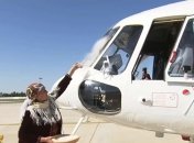 Туркмены устроили "изгнание духов" из подаренного Россией казанского вертолета (видео)