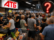 Огромная очередь в "АТБ"