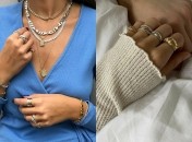 Золото можно сочетать с серебром