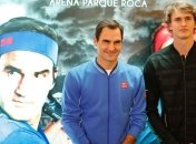 Зверев: Надеюсь, Федерер продолжит свою великолепную карьеру