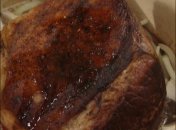 Запеченая говядина в грибном соусе