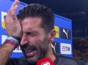 Буффон со слезами на глазах закончил выступления за сборную Италии (Видео)