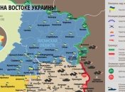 Карта АТО на востоке Украины (4 марта)