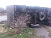 Военный грузовик на Николаевщине въехал в остановку