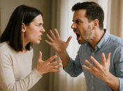 Муж и жена ссорятся