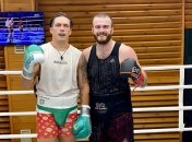 Олександр Усик та Цотне Рогава