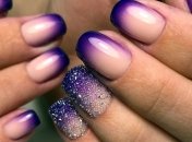 Маникюр 2020: актуальные идеи изумительного фиолетового френча (Фото)