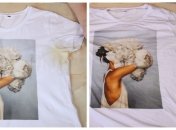 Как вывести желтые пятна от пота со светлых вещей