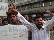 Пакистан обиделся: протестующие против конкурса карикатур на пророка Мухаммеда 