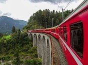 Самые красивые в мире железные дороги: Швейцария (Фото)