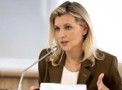 В элегантном костюме: Елена Зеленская повторила деловой образ и напомнила о толерантном общении (фото) 