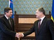 Президенты Украины и Словении обсудили сохранение санкций против РФ