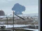 Вибух від падіння літака Іл-76
