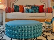 Загадочное слово "оттоманка" и его место в интерьере (Фото)