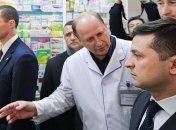 Зеленский ознакомился с ходом ремонта Бориспольской больницы (Фото)