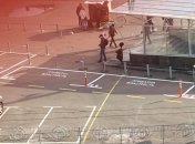 Так выглядит теперь выход из станции метро Дворец спорта