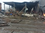 Росіяни масовано вдарили по місту в Запорізькій області: обвалилася половина дев’ятиповерхівки (фото)