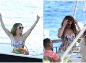 Дженнифер Лопес радуется отдыху