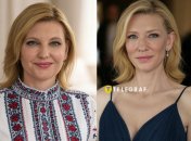 Эта актриса действительно имеет внешнюю схожесть с Еленой Зеленской