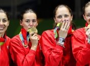 Рио-2016. Румынки выиграли золото в командном первенстве по фехтованию на шпагах