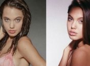 Фотосессия юной и еще не знаменитой Анджелины Джоли
