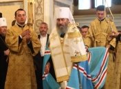 В Лавре состоялась интронизация новоизбранного главы УПЦ (МП) Онуфрия