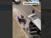 Появилось видео задержания водителя, наехавшего на людей в Трире