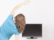 Как похудеть перед телевизором?