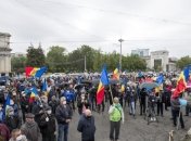 Сотни молдавских ветеранов вышли на протест в центре Кишинева