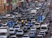 Киев остановился в масштабных пробках 