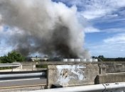 Взрыв сотряс землю: во Флориде произошел пожар на химзаводе (Видео)