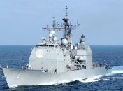 Американский ракетный крейсер Vella Gulf уже покинул Черное море