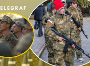 Дети в Крыму учатся стрелять