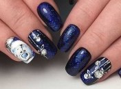 Новогодний маникюр 2020: лучшие идеи дизайна на зимний праздник (Фото)