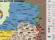 Карта АТО на востоке Украины (2 мая)