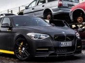 BMW M135I в зловещем обвесе