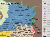 Карта АТО на востоке Украины (5 апреля)