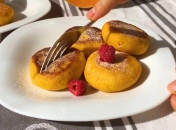 Рецепт отличных сырников с тыквой