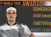 Федерер стал обладателем трех наград АТР