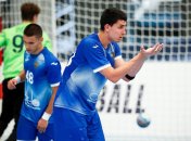 Російський гандболіст на ЧЄ-2021 U-19